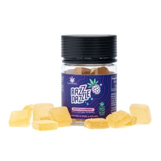CannaBuddy Delta 9 THC Gummies – Razz Dazzle